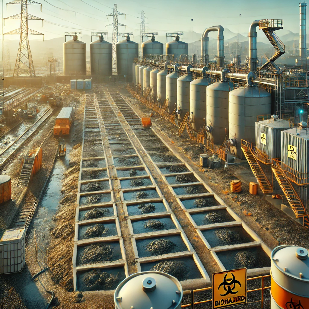 Sludge from Biological Treatment of Industrial Wastewater: Challenges and Safe Management