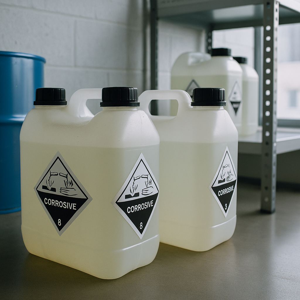 Электролиты из батарей и аккумуляторов