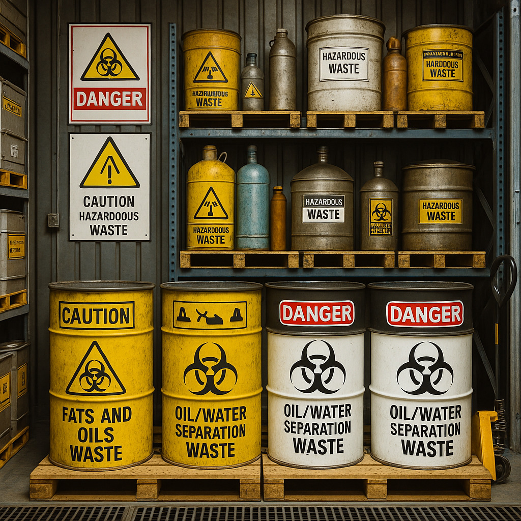 Fats and Oil Mixtures from Oil-Water Separation: Managing Industrial Waste