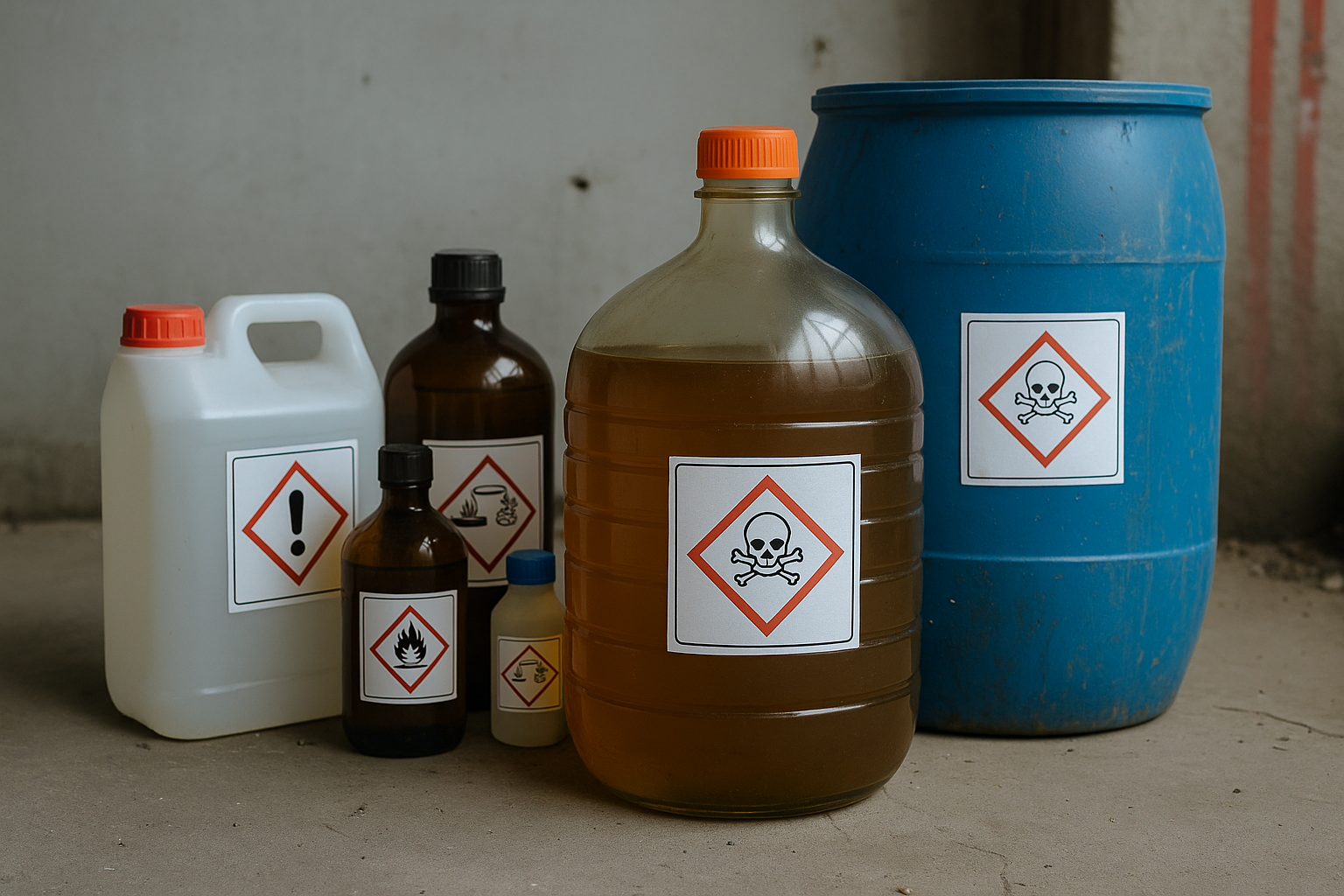 Hazardous Chemical Substances: Safe Industrial Management
