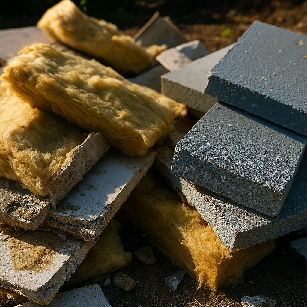 Безопасное обращение с изоляционными материалами, содержащими опасные вещества