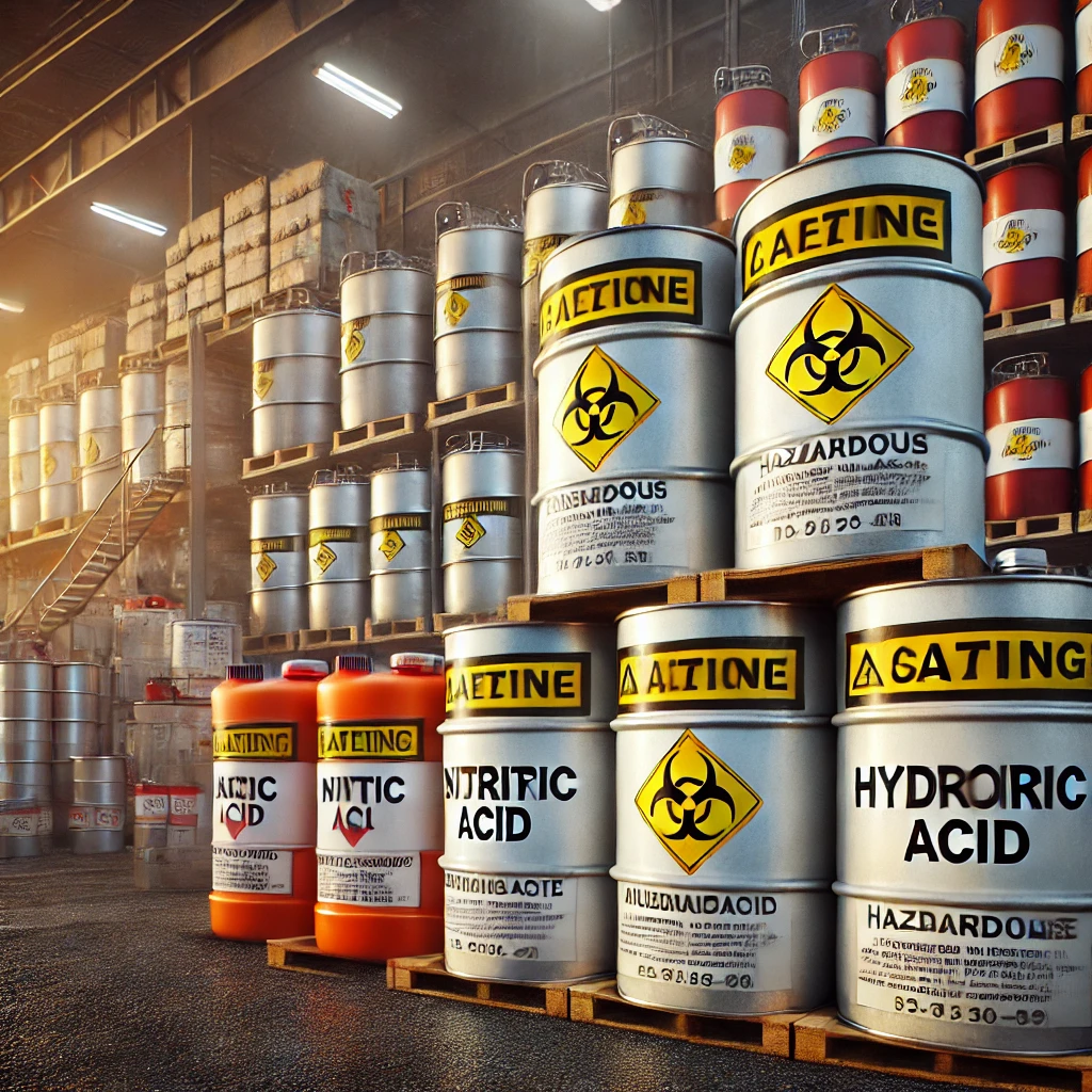 Corrosive Acid Solutions: Risks and Safe Waste Handling