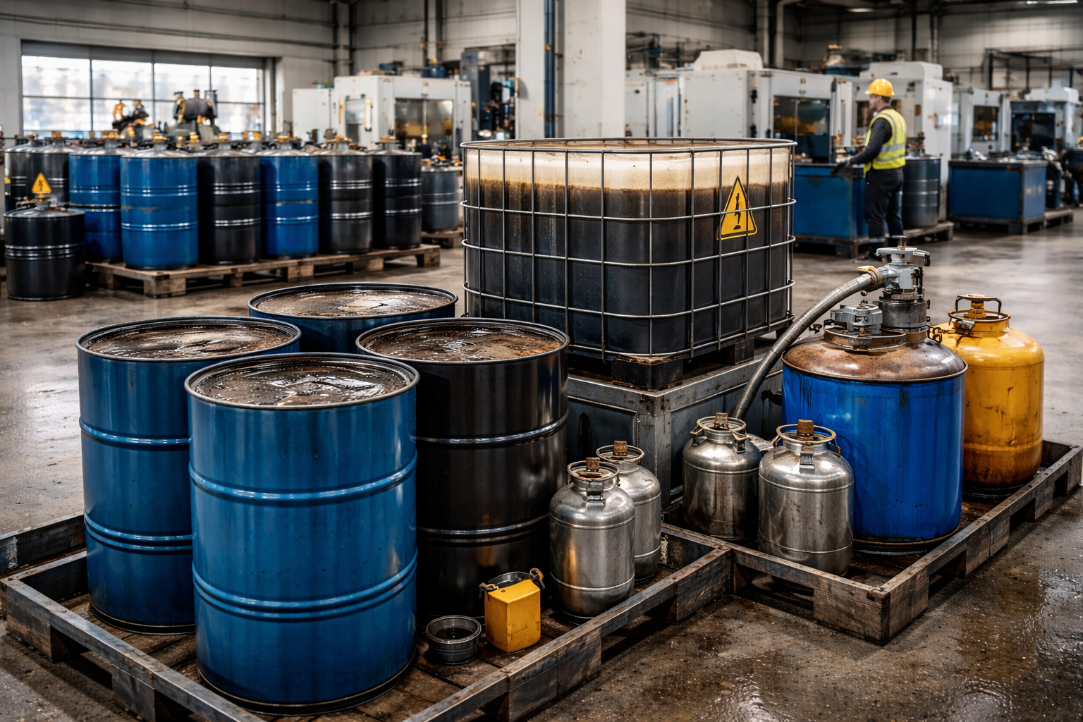 Контроль та відповідальне управління мінеральними мастильно-охолоджувальними рідинами