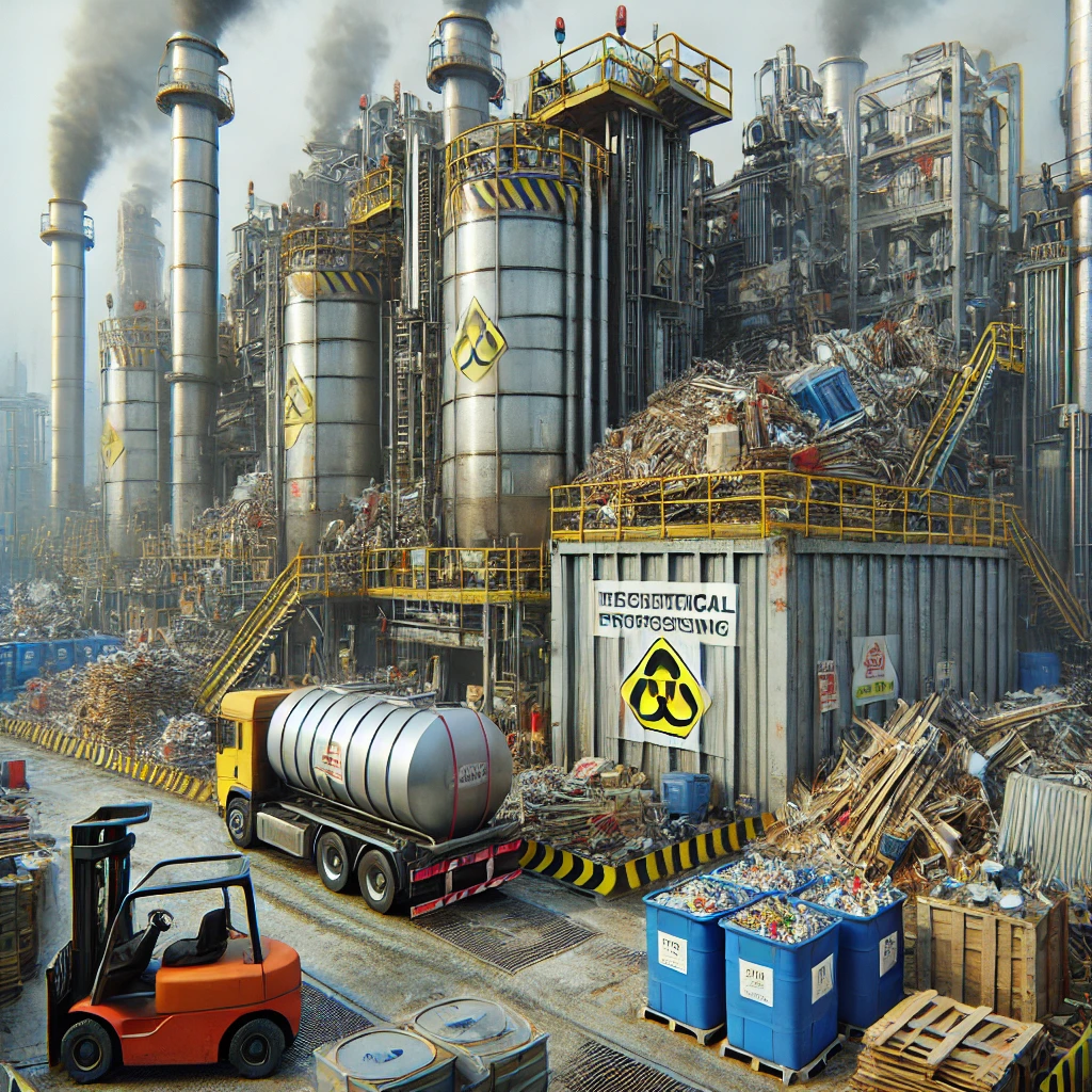 Waste from Mechanical Processing: Handling Features and Safe Recycling