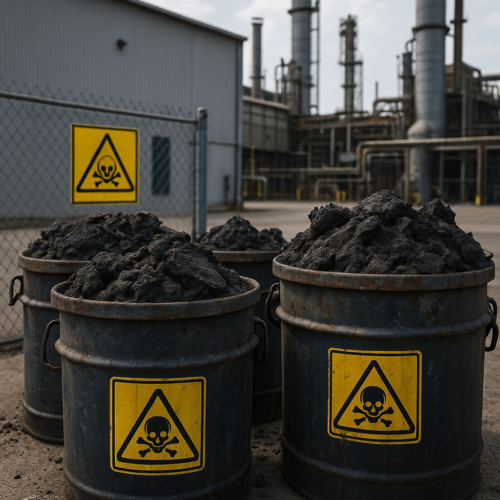 Отходы футеровки и огнеупоров на углеродной основе от металлургических процессов