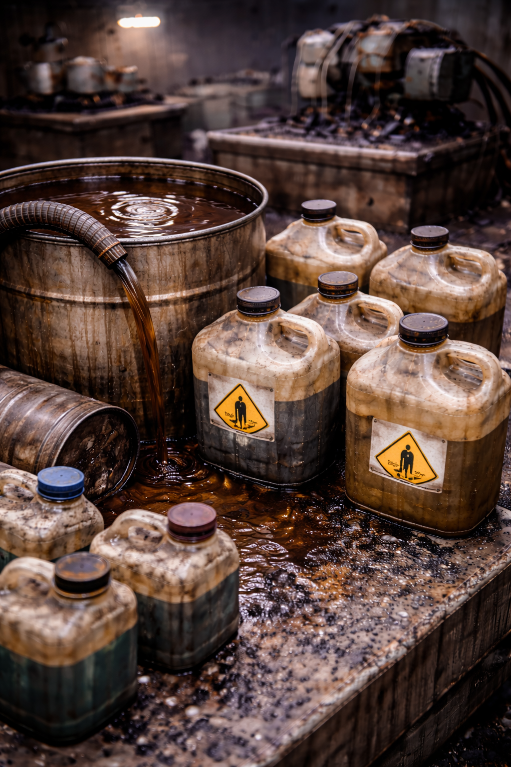 Інші типи гідравлічних мастил у промислових системах