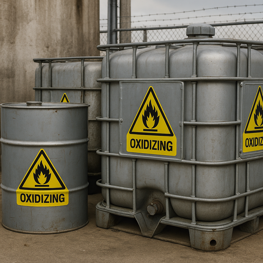 Отходы окислителей