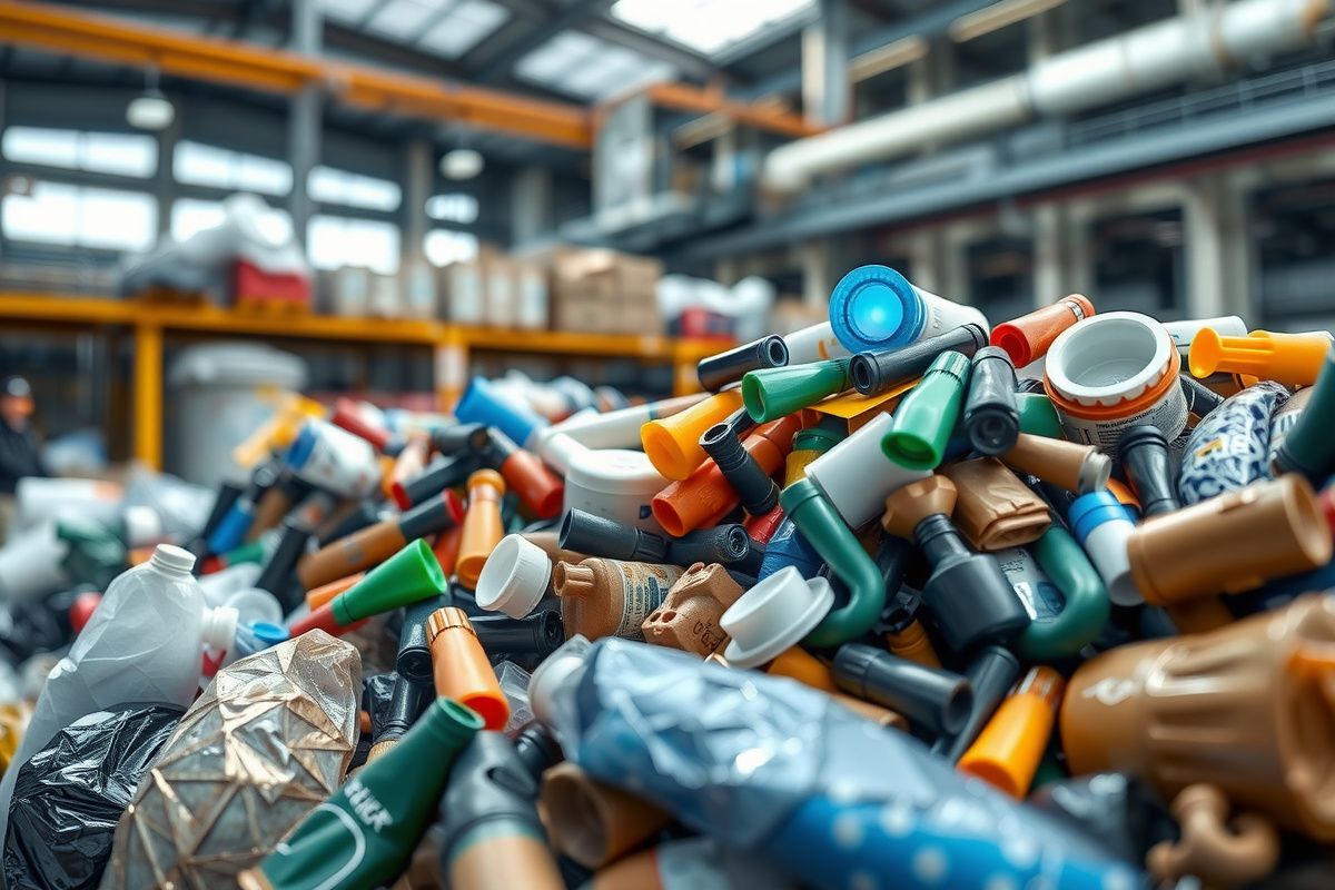Переработка и повторное использование промышленных полимерных отходов