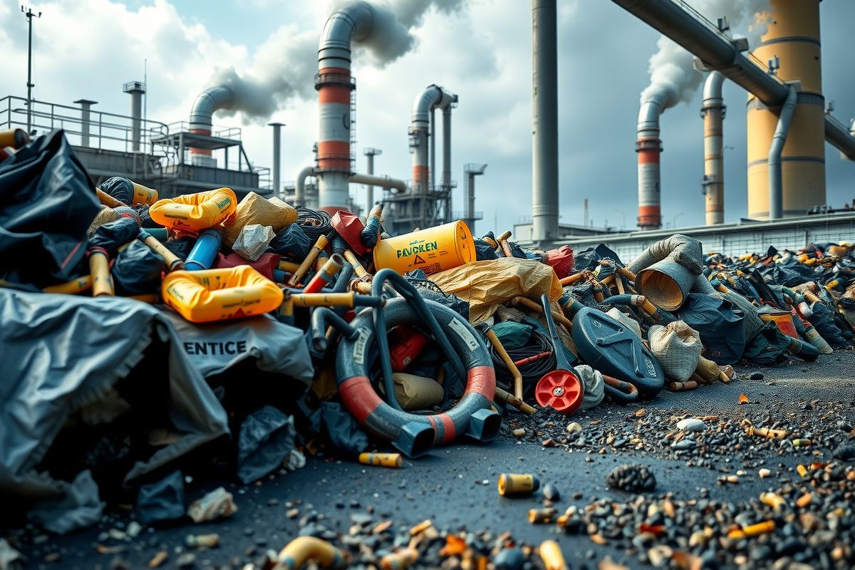 Industrial waste and their impact on soil pollution: innovative remediation methods