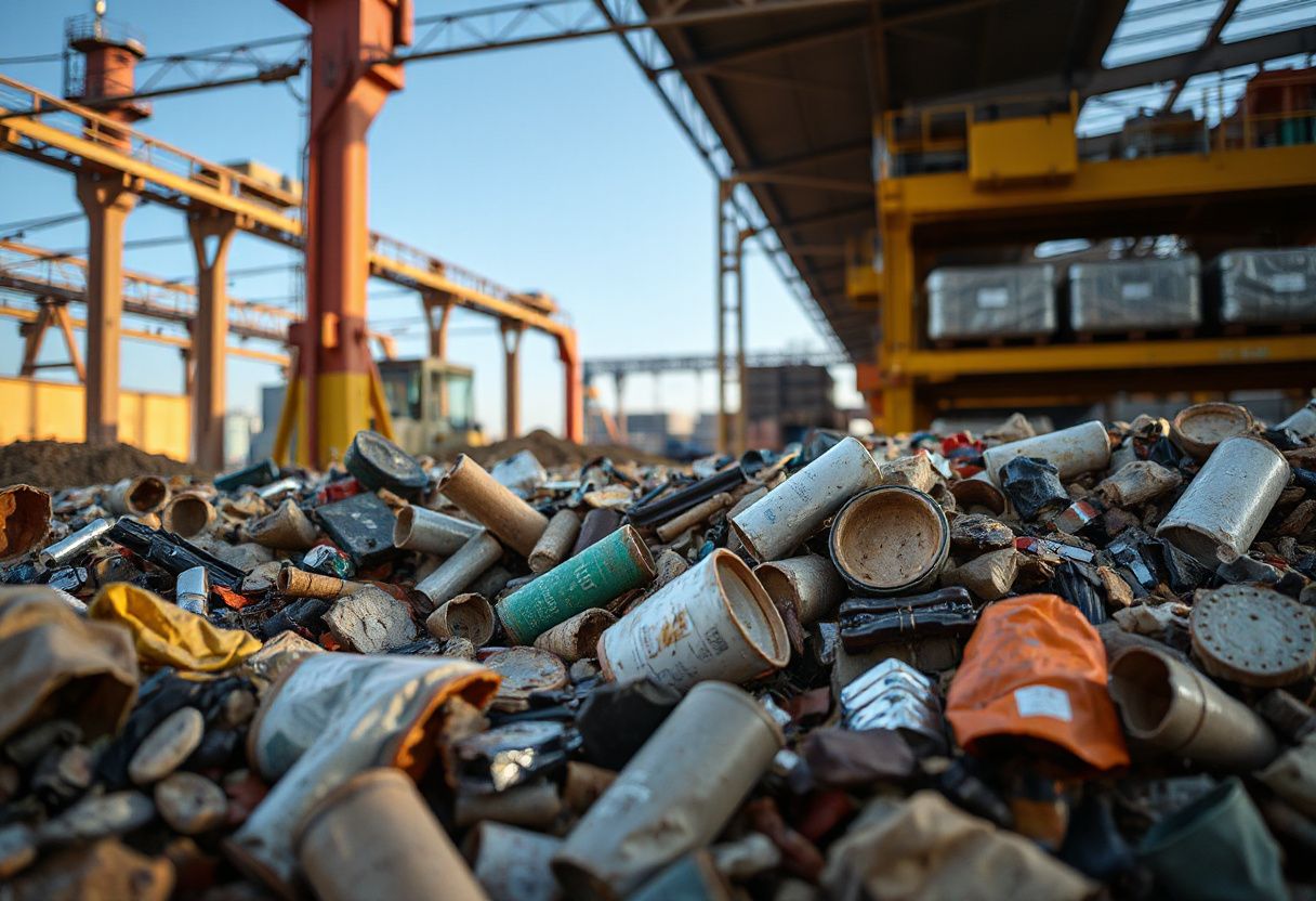 Development of biocomposite materials based on industrial waste