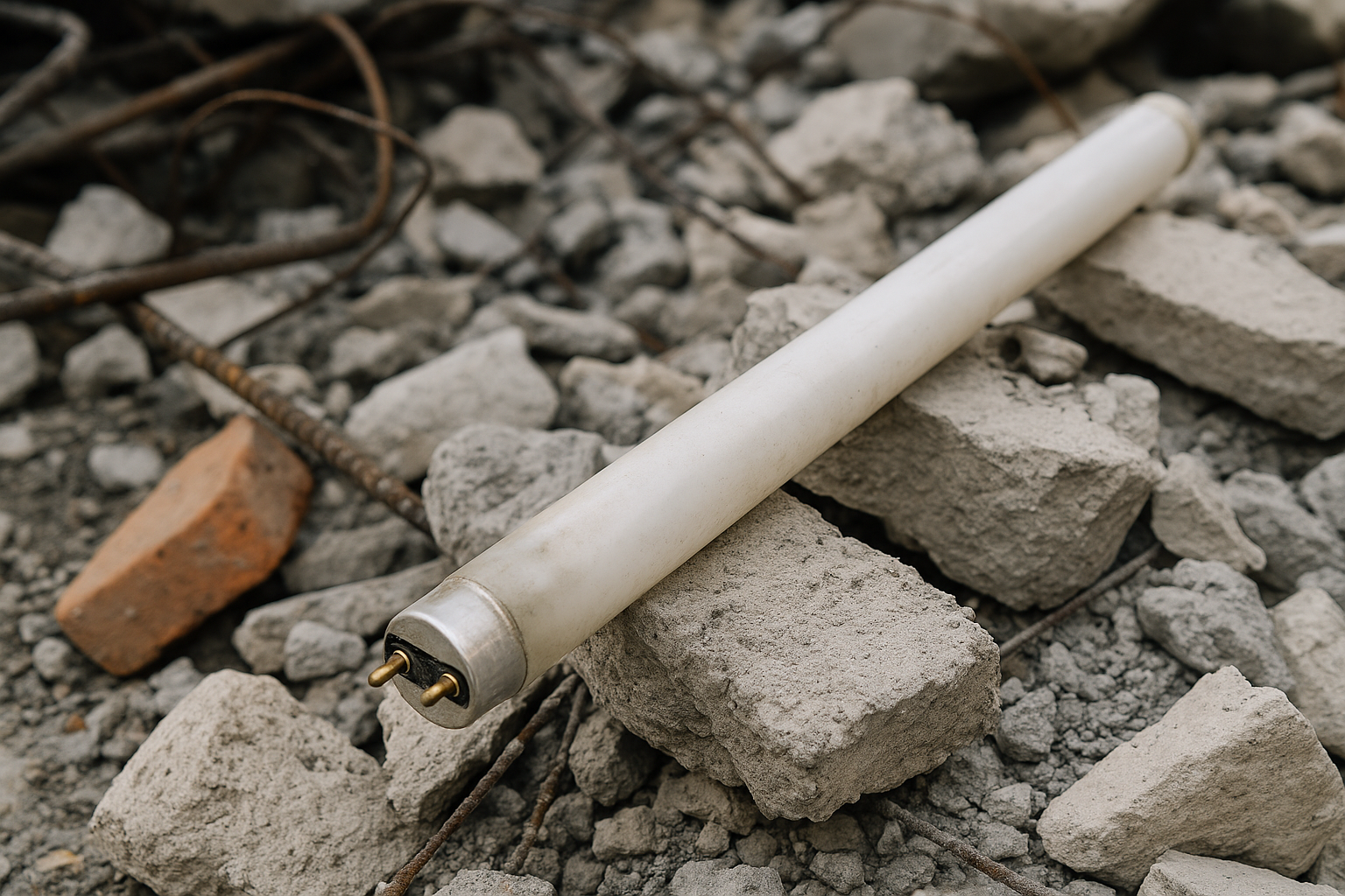 Меркурийсодержащие строительные отходы