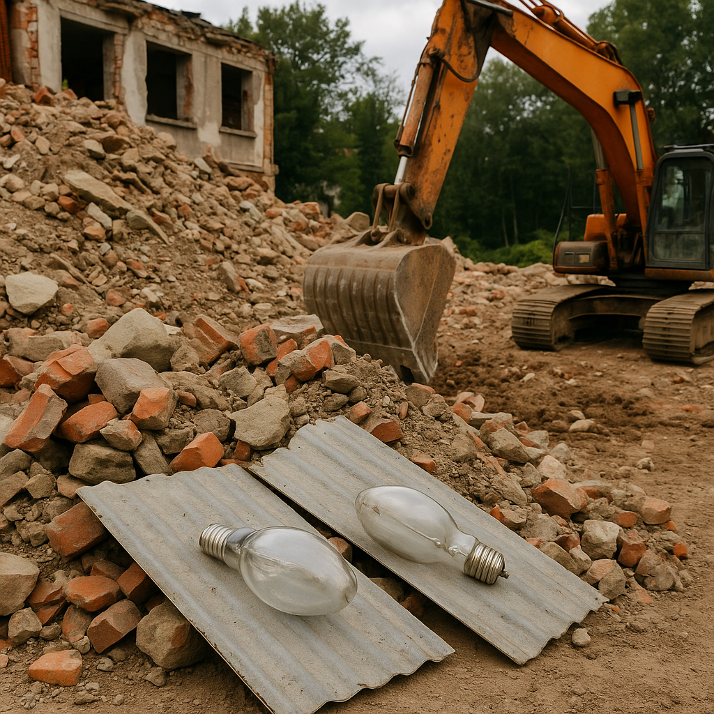 Mercury-Contaminated Construction Waste: Managing Demolition Hazards