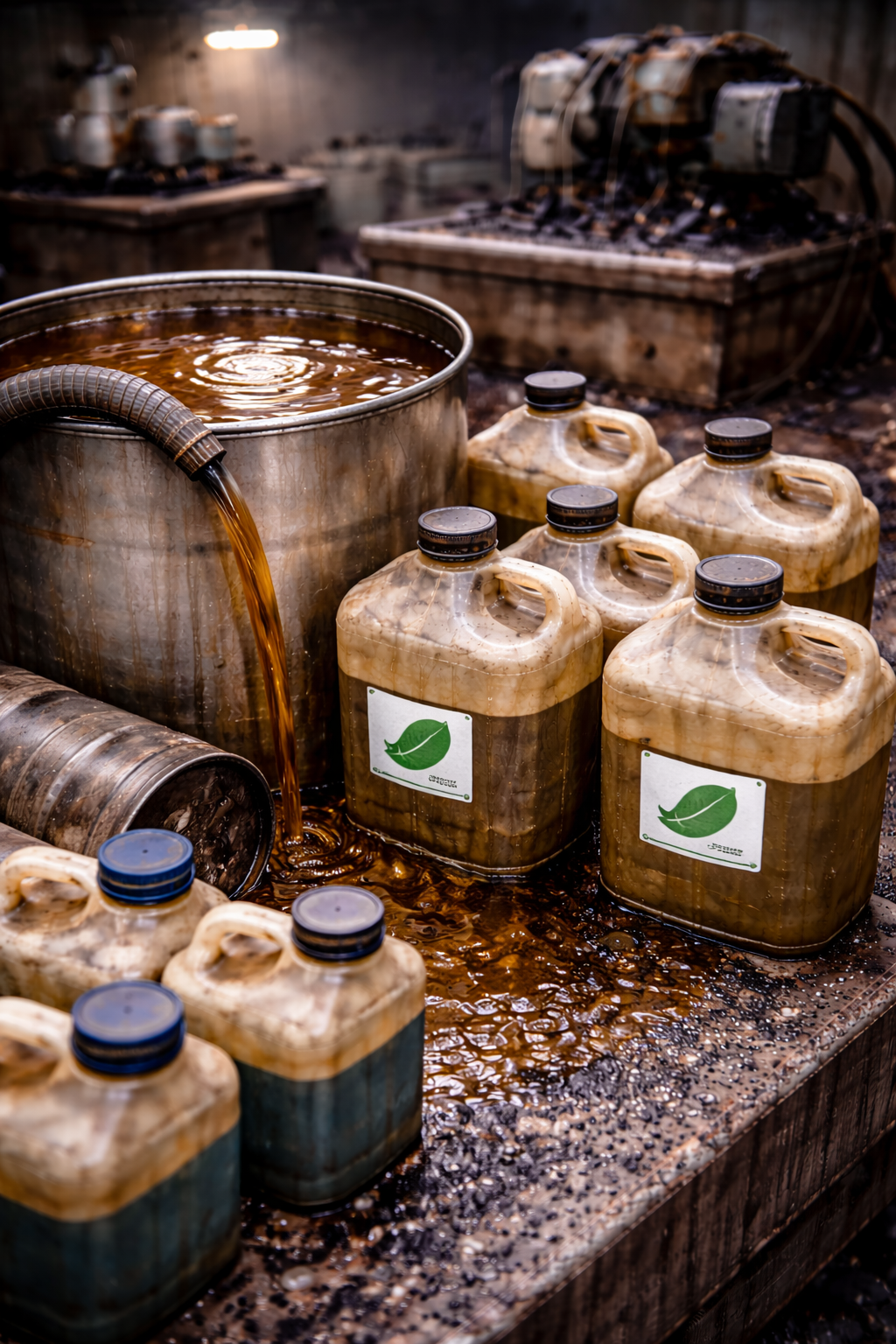 Біологічно розкладні гідравлічні мастила у промислових системах