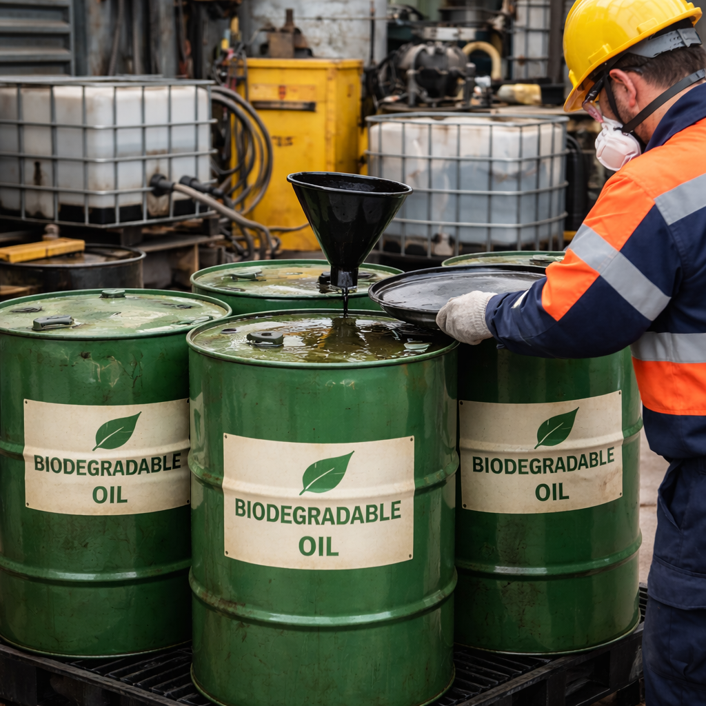 Екологічні особливості поводження з біорозкладними мастильними матеріалами у промисловості