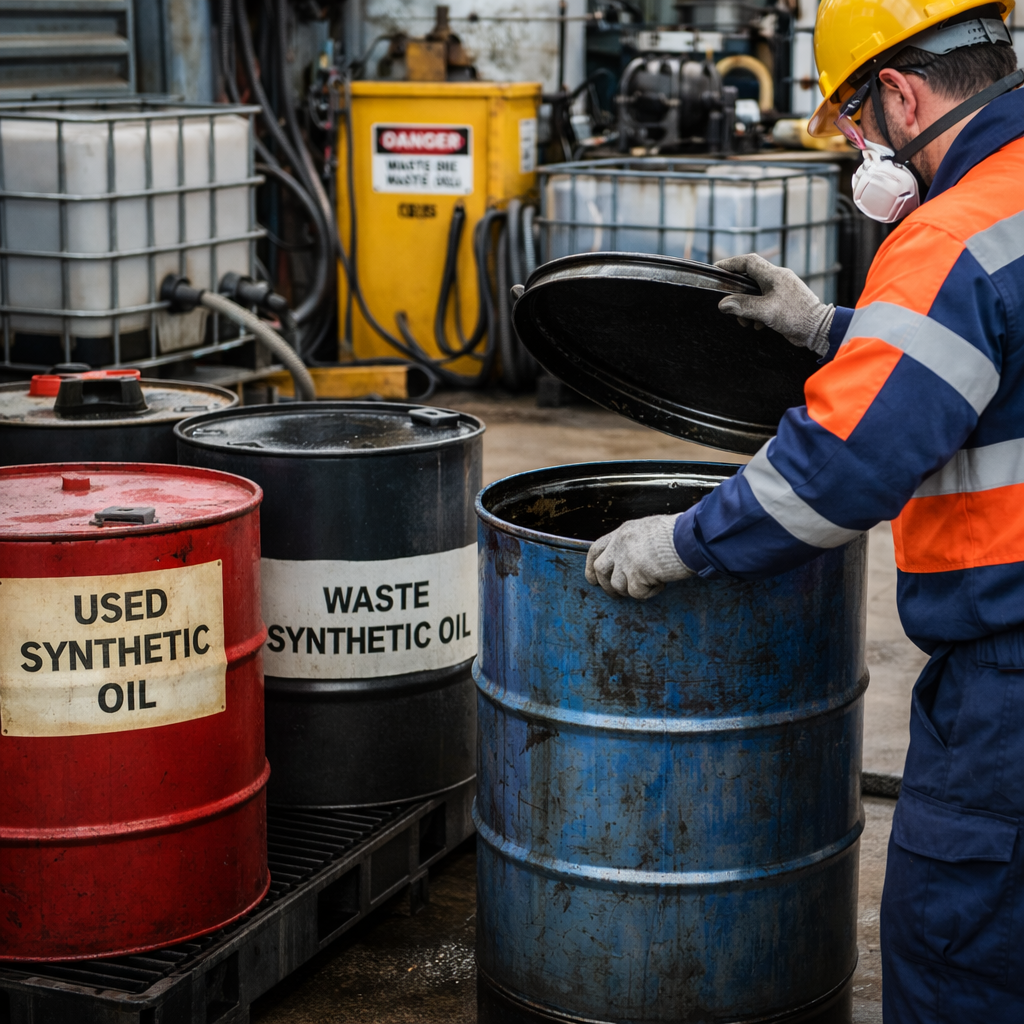 Контроль та екологічна безпека поводження із синтетичними мастильними матеріалами на підприємствах