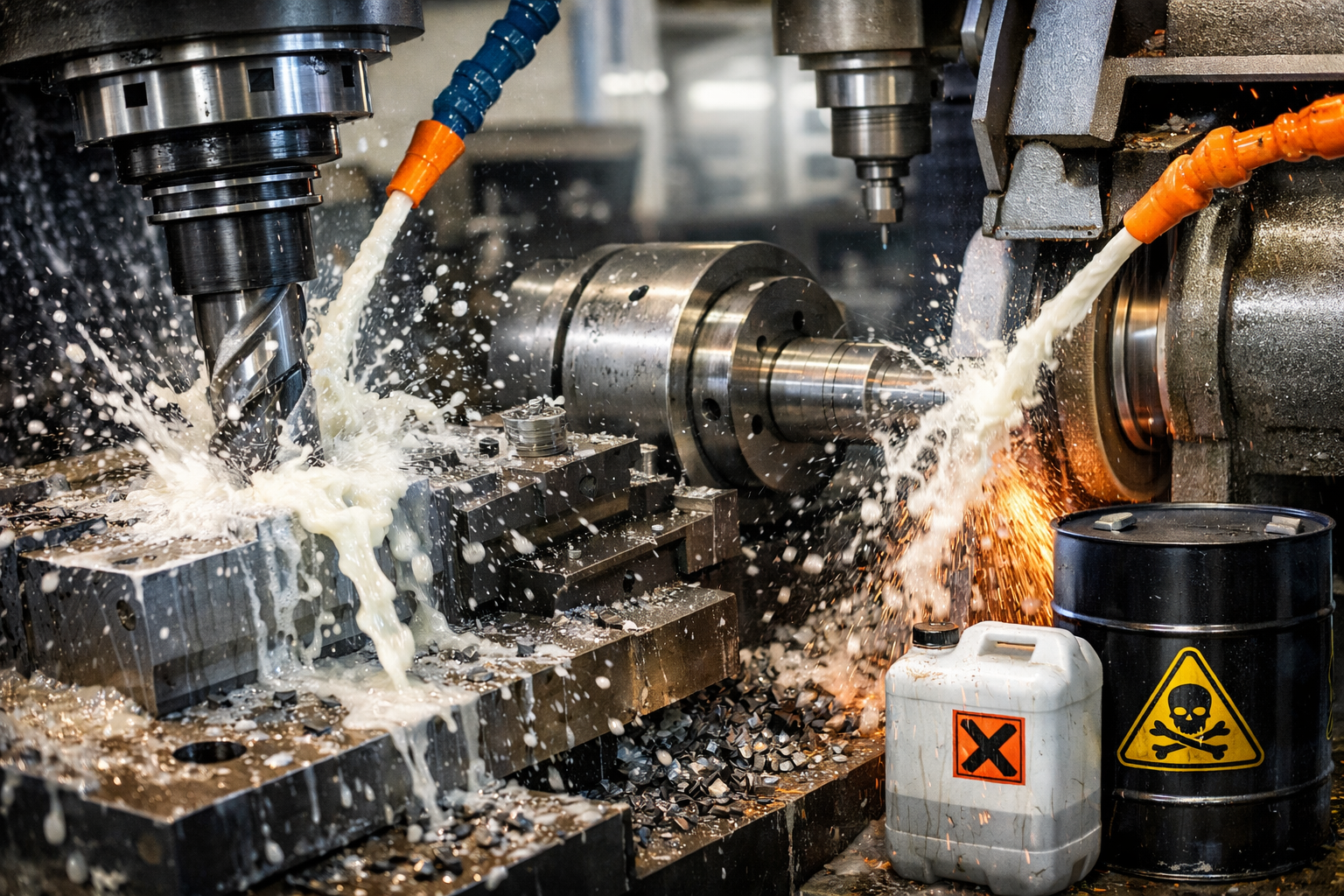 Синтетичні охолоджувально-мастильні рідини у сучасній металообробці та контроль їх обігу