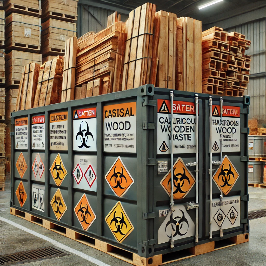 Wood and Wooden Materials Containing Hazardous Substances: Safe Handling and Processing