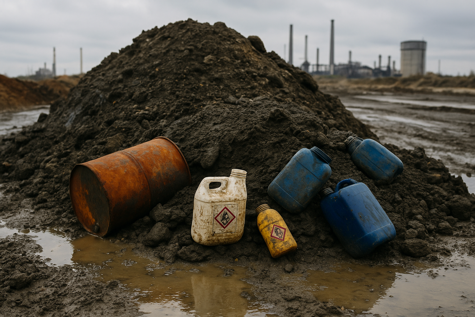 Відвальні породи з небезпечними речовинами: відповідальне поводження з ґрунтами після землерийних робіт