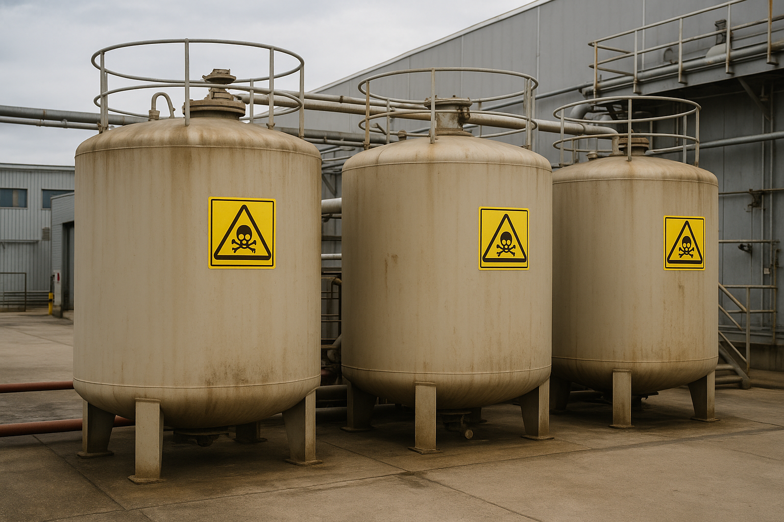 Водные жидкие отходы с опасными веществами