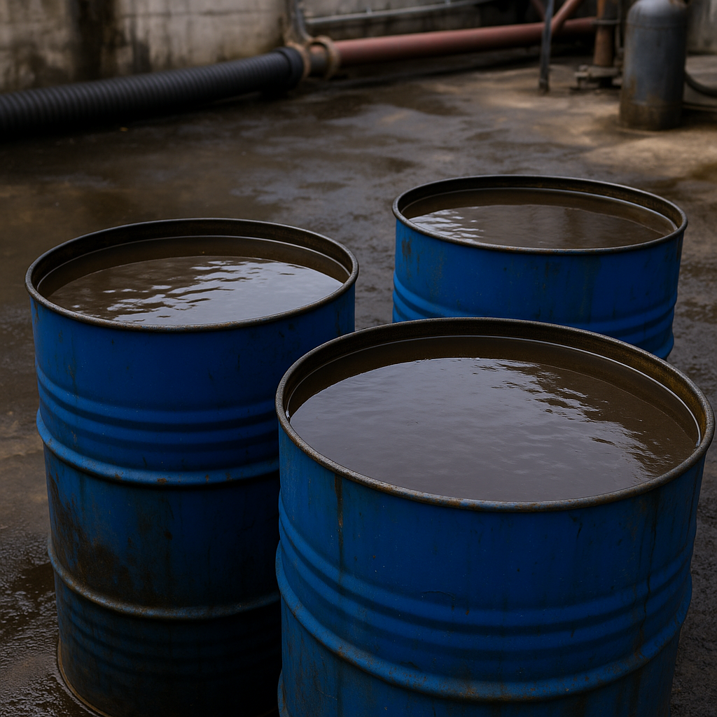Aqueous Liquid Waste from Flue Gas Treatment: Risks and Industrial Handling