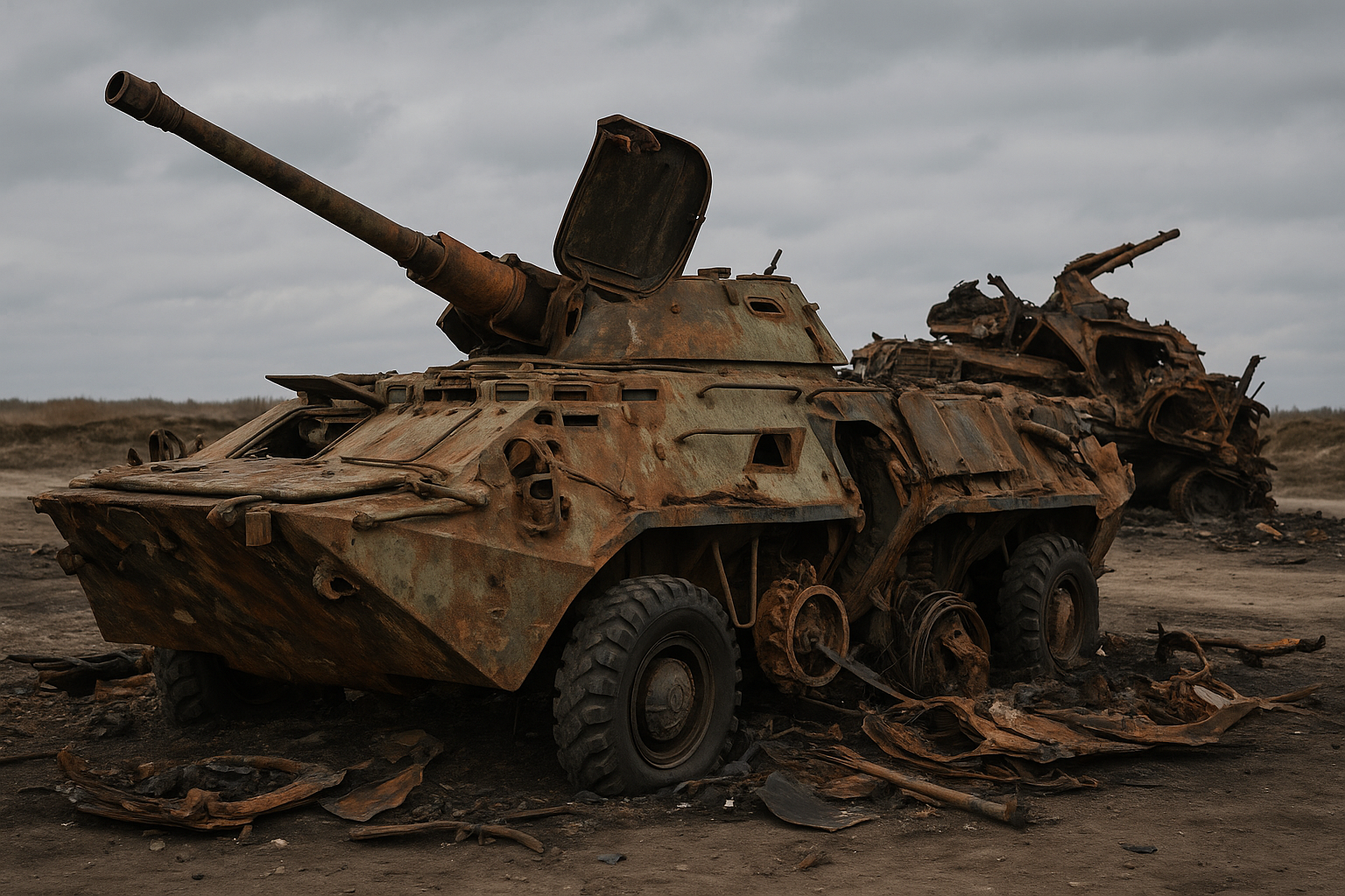 Знищена військова техніка: екологічна відповідальність і безпечне поводження з залишками