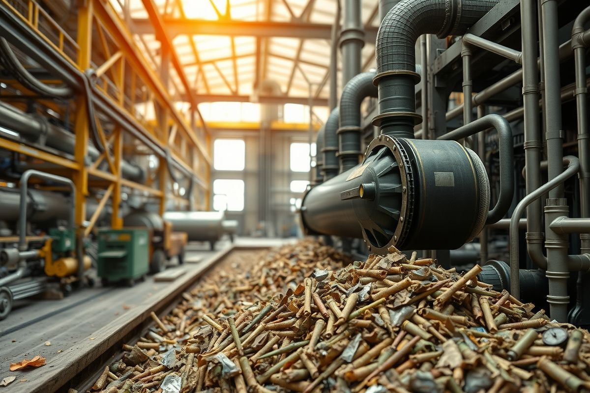 Application of biotechnologies for processing organic industrial waste